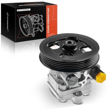 Imagem de A-Premium Bomba de direção hidráulica, com polia, compatível com Subaru Impreza 2002-2003, 2.0L, substitui # 34430-FE002, 96536M