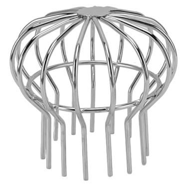 Imagem de Yctze Tampa da Linha de Aço Inoxidável do Dreno de Telhado Ao Ar Livre para Limpeza Eficaz da Calha - Rede de Dreno Redonda do Piso Redondo para Varanda e Uso de Terraço (110)