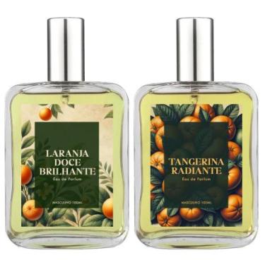 Imagem de Kit Perfume Masc. Laranja Doce E Tangerina Radiante 100Ml - Essência D