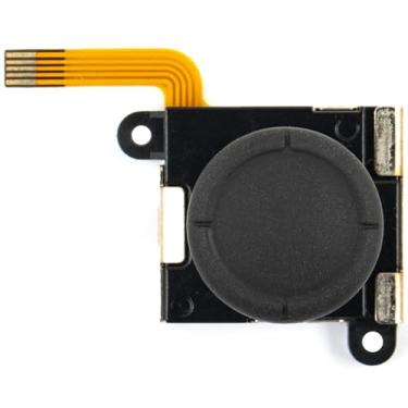 Imagem de jujinglobal Atualizado para substituição de joystick Switch Hall Effect para Nintendo Switch/OLED/Lite joycon Joysitck (preto)