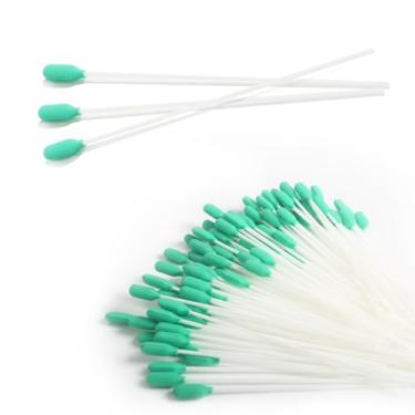 Imagem de Escovas de limpeza de traqueostomia para suprimentos de traqueostomia (verde, pacote com 100 peças)