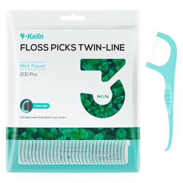 Imagem de Fio dental, design de linha dupla, 200 unidades