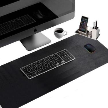 Imagem de Tapete Notebook 180X40 Deskpad Mesa Escritório+ Apoio Copo - Genertoy