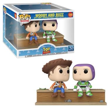 Imagem de Boneco Funko Pop! Disney Toy Story 30 anos Woody & Buzz