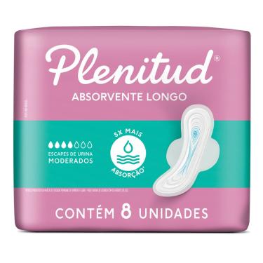 Imagem de Absorvente Plenitud Longo Femme Escapes de Urina Moderados 8 Unidades