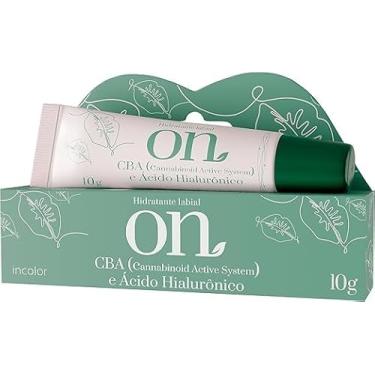Imagem de Hidratante Labial com CBA e Ácido Hialurônico, 10g, Vegano, Incolor, Fórmula Natural