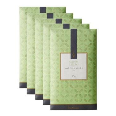 Imagem de 5x Sachês Perfumados Via Aroma 10g - Capim Limão - Lavanda - Flor de C