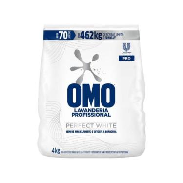 Imagem de Detergente em Pó Omo Profissional Perfect White  - 4kg, 4kg, 1