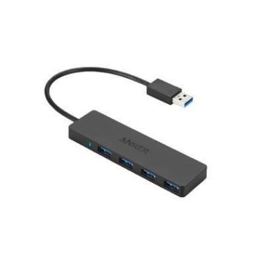 Imagem de Hub Usb 3.0 De 4 Portas Com Cabo De 20cm - Anker