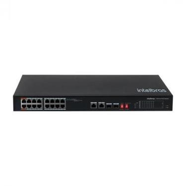 Imagem de Switch 16P Fast Poe 2P Gigabit Sf 1822 Hi-Poe 4760070 - Intelbras