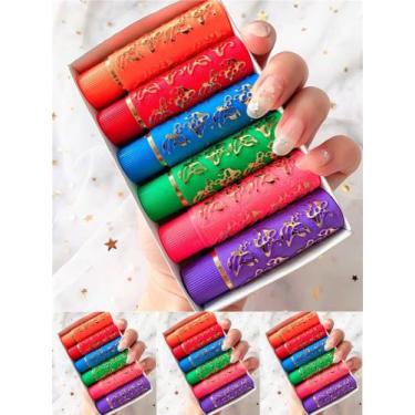 Imagem de Kit C/ 6 Batons mágicos coloridos 24 horas - Batom