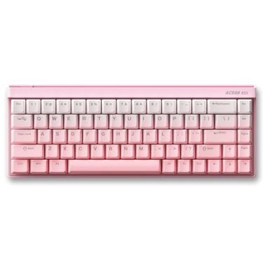 Imagem de MCHOSE ACE 68 Air 60% Teclado mecânico para jogos com fio com efeito Hall de acionamento rápido interruptor magnético acionamento ajustável, taxa de sondagem de 8000 Hz, hot swap, pequenos teclados