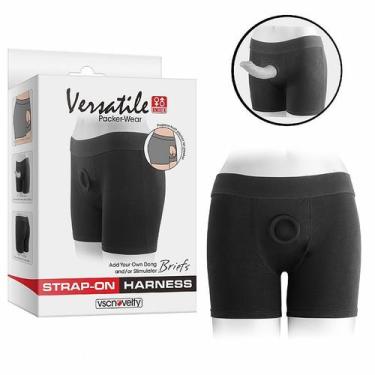 Imagem de Cinta Peniana com Formato de Cueca Box Strapon Harness - VSCN VELTY