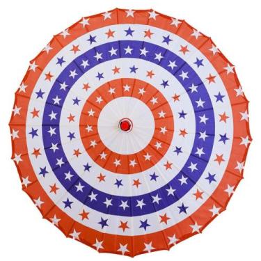 Imagem de Guarda-chuva de seda Bestage 33 American Stars & Stripes Flag Women