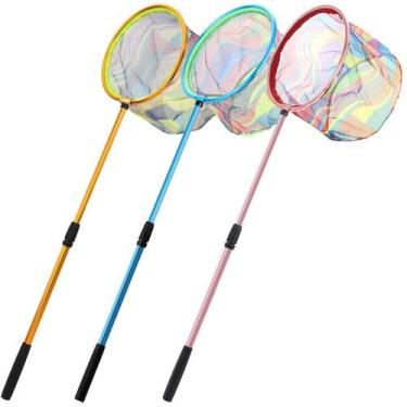 Imagem de Rede de pesca Lanboon Kids Telescopic Beach com poste de alumínio