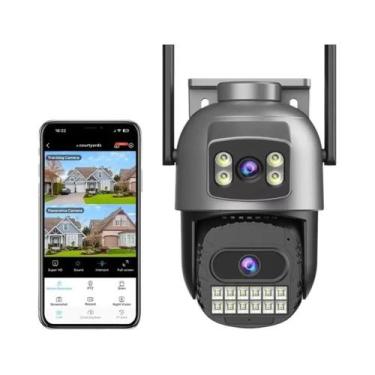 Imagem de Câmera IP Wifi PTZ 15MP 180 graus Câmera BESDER O-Kam pro Com Rastream