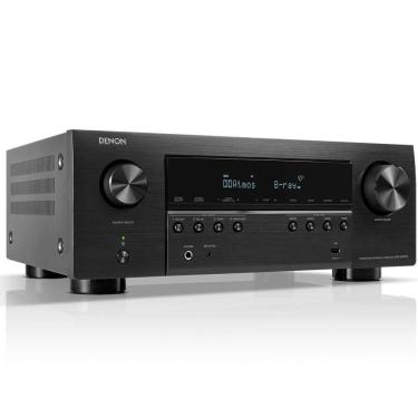 Imagem de Receiver Denon AVR-S970H 7.2ch 90K 8K UHD 3D Audio Dolby Atmos DTS:X Heos Integrado VRR Preto 110v