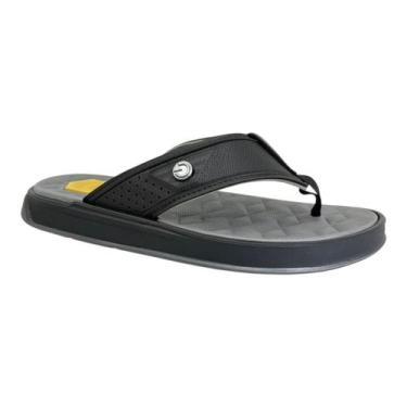 Imagem de Chinelo Masculino Cartago Napoles Ortopédico Massageador, 41, Preto, C