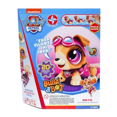 Imagem de Brinquedos Estrela, Build a Bot Patrulha Canina Robô Skye, Multicolor