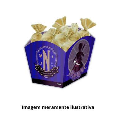 Imagem de Cachepot Decorativo Médio Wandinha c/ 8 unidades Festcolor