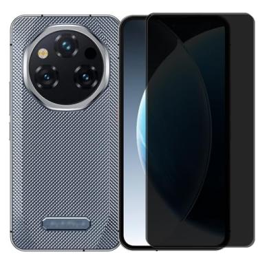 Imagem de MAOUICI Película protetora de tela de privacidade de vidro temperado para Oukitel WP210 (17 cm), rigidez 9H HD transparente antiimpressão digital [2 unidades]