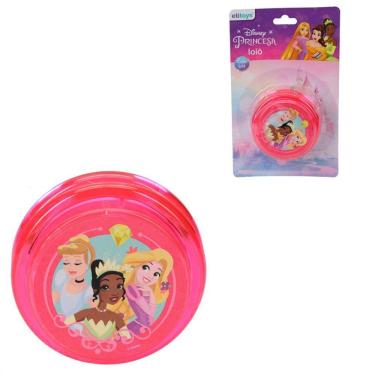Imagem de Brinquedo Criança Infantil Yo-Yo Ioiô C/Luz Disney Princesas