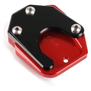 Imagem de BYYINGSUS Suporte de extensão lateral de pé CNC Suporte para ampliação de placa compatível com NC700S/X NC700 S NC700X 2012 2013 2014 2015 (vermelho)