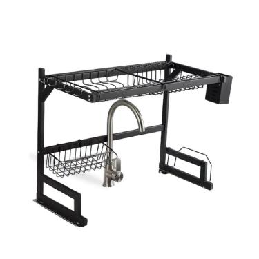 Imagem de Escorredor Louça Pratos Organizador Suspenso Pia 65Cm