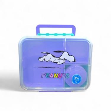 Imagem de Lancheira Fofa Bento Box BPA Free Snoopy Original Miniso