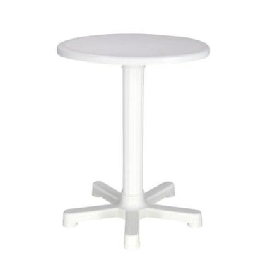 Imagem de Mesa Tramontina Capri em Polipropileno Branco, 3