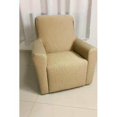 Imagem de Capa de Poltrona 1 Lugar do Papai Coladinha Ajustável Protetora Sala Q