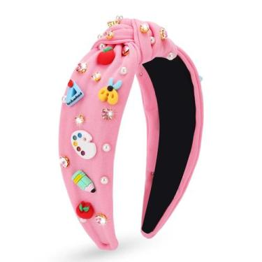 Imagem de Bandana CTZENWAY Teacher para mulheres e meninas rosa