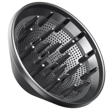 Imagem de Acessório difusor universal de secador de cabelo para cabelos cacheados, difusor de cabelo para cabelos cacheados e ondulados naturais