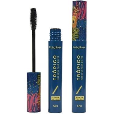 Imagem de Máscara para Cílios Trópico Power Volume HB501 – Alonga e Define Cada Fio, Rápida Secagem, Efeito Prolongado para Cílios Mais Longos e Bem Definidos