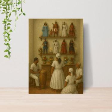 Imagem de Quadro Decorativo Umbanda A4  Placa MDF - Lomi Art, UMB05