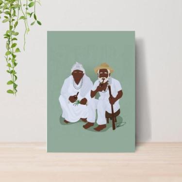 Imagem de Quadro Decorativo Umbanda A4  Placa MDF - Lomi Art, UMB01