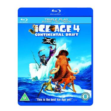 Imagem de Ice Age 4: Continental Drift - Triple Play (Blu-ray + DVD + UV Copy)