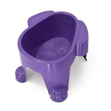 Imagem de Comedouro Plástico Elevado para Cães Postura Correta (Lilás, 1000ML)