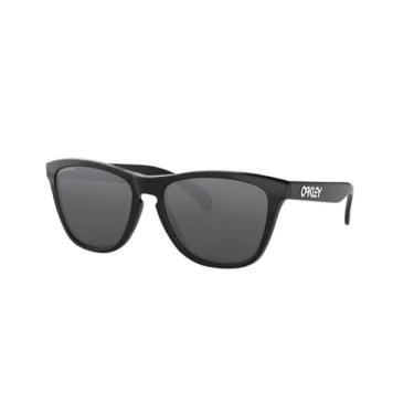 Imagem de Óculos de Sol Oakley Frogskins 0OO9013 9013C4 Tam 55 / Preto - Lentes Prizm Black
