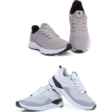 Imagem de Tênis Feminino Esportivo Caminhada Academia Corrida Kit