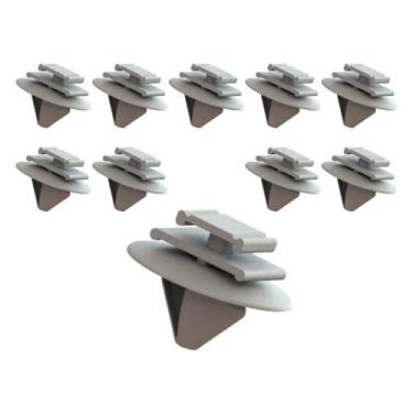 Imagem de Grampo do Friso Lateral Stilo 02/ Ducato 06/13 10 Unid. - Plastcar