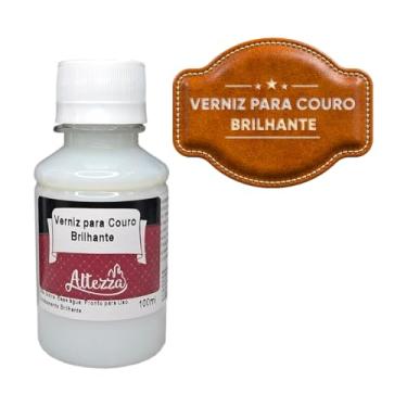 Imagem de Verniz Altezza Para Couro legítimo ou Couro Sintético Acabamento Brilhante - Escolha o Tamanho (100ml)