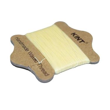 Imagem de Cordão de nylon encerado de 0,65 m de 21,87 metros, fio de tecido trançado chinês de chiffon limão para artesanato faça você mesmo, costura, pulseira de macramê, fabricação de joias