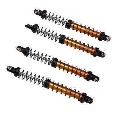 Imagem de Generic Amortecedor de Choque RC, Modelo de Amortecedor de Carro de Alta Resistência 4pcs 1/10 (Ouro)