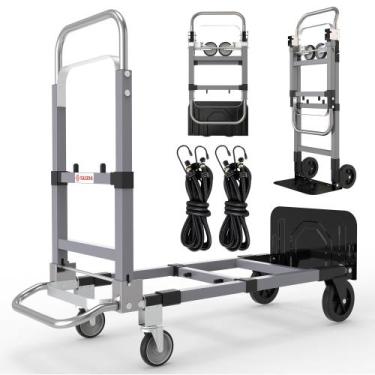 Imagem de Carrinho de mão conversível Dolly Cart SuZhi 500 libras de carga