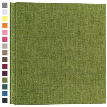 Imagem de Álbum de fotos: potricher para 10x15cm, 1000 fotos, capa de linho