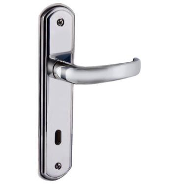 Imagem de Fechadura Interna Espelho Cromado Orion Anatomic Aliança - Aliança Met