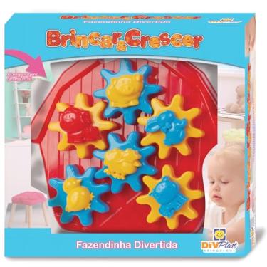 Imagem de Divplast Brinquedo Fazendinha Divertida Brincar e Crescer