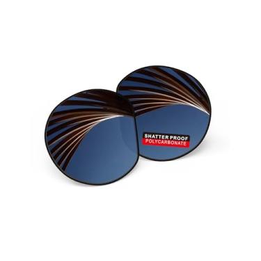 Imagem de iLikeo Lentes de reposição polarizadas de policarbonato PRO+ para óculos de sol Oakley Meta HSTN OW8002 51 mm - Irídio preto