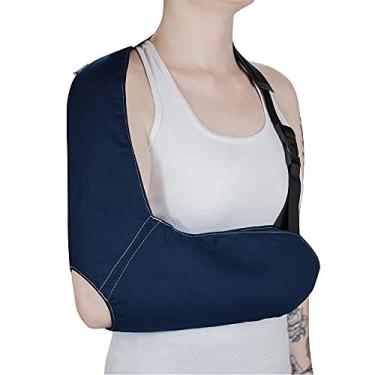 Imagem de Mercur Tipoia Estabilizadora Estofada Bilateral Preto Grande